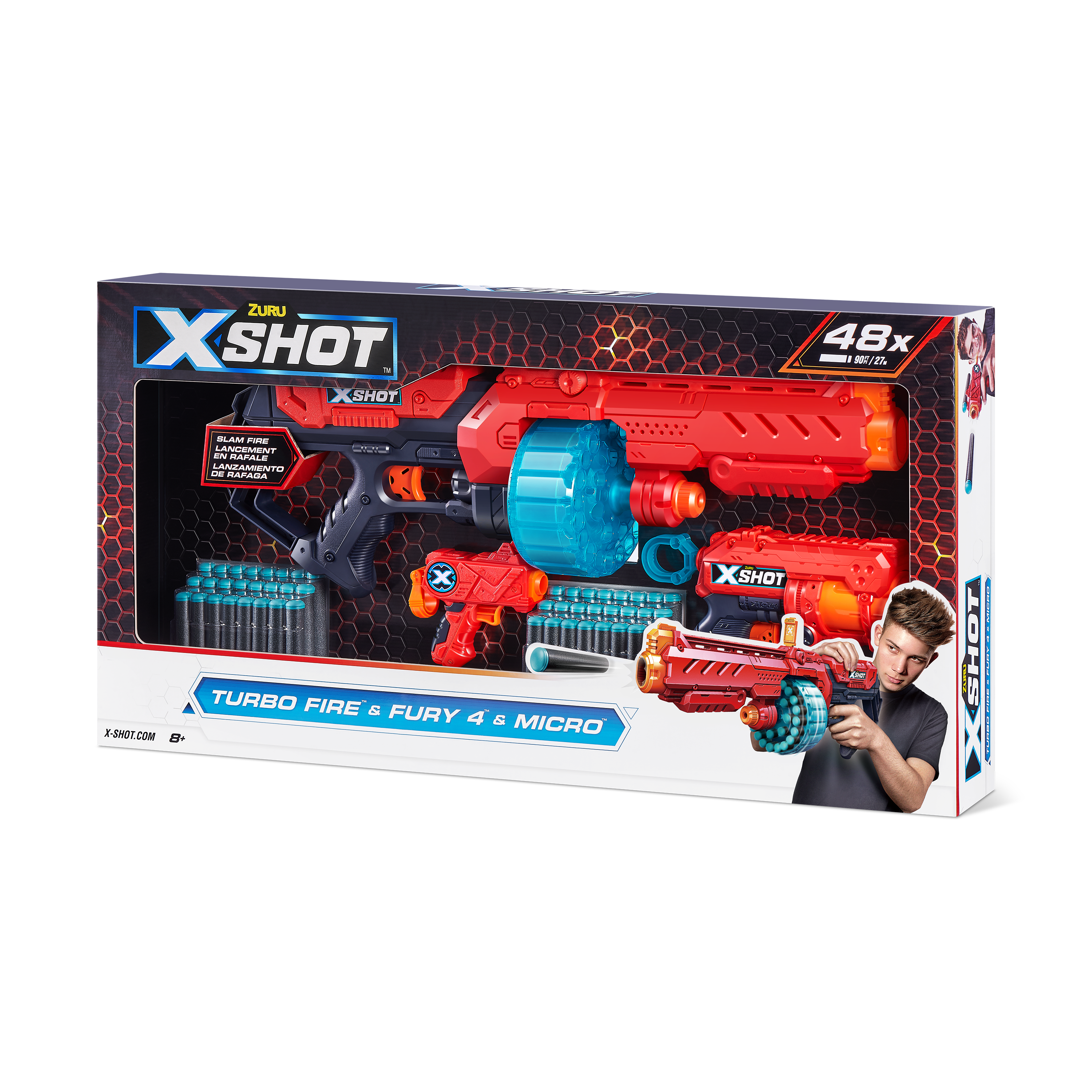 Игровой набор для стрельбы ZURU X-Shot «Ексель - Комбо»— магазин-салютов.рус